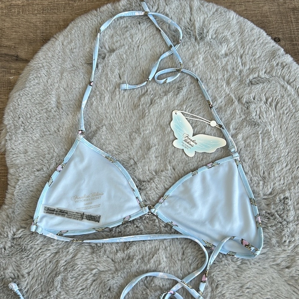 NWT Frankie’s Bikinis X Victoria’s Secret Bikini Top L - Picture 6 of 7